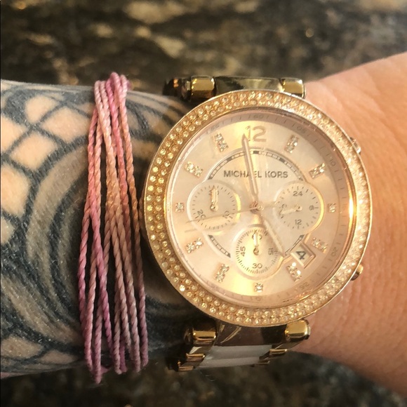 Michael Kors Rhinestone Watch - Picture 5 of 5